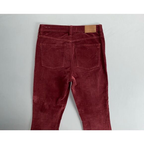 Madewell 'Cali Demi Boot' Velvet, Felt, Velour 5-Pocket Jean Style Pants. 2 GUC - Picture 8 of 9